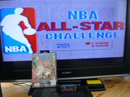 Mega Drive   : NBA All-Star Challenge, CIB