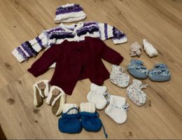 Kleiderpaket Finkli, Jacke, Socken, Baby erste Monate Strick