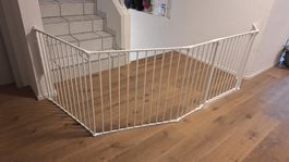 BabyDan Treppenschutzgitter weiss gebraucht