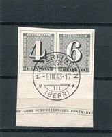 1943 Zürich Blockausschnitte gest. 1)