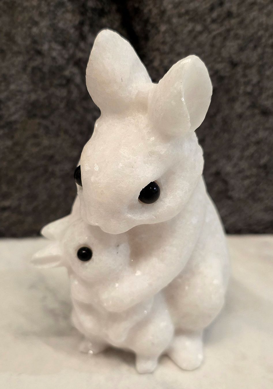 Minerali & Pietre curative: Schneeflocken Quarz Hase 296g – Nuovo e nell'imballaggio originale da Matzingen venduto da Shay_Crystalz