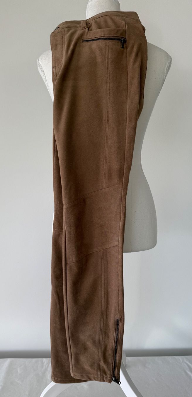 Hosen: Damenhose Wildlederoptik Braun Camel – Gebraucht aus Weiningen ZH von san_7hsm 2