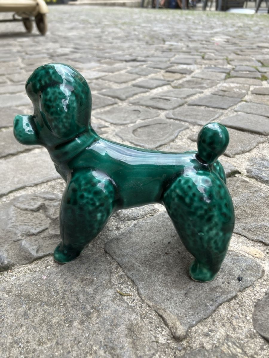Figuren: Caniche vintage Vallauris Puddel – Gebraucht aus La Neuveville von Canelle4 2