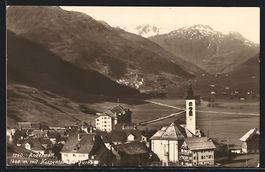 Andermatt, Ortsansicht mit Hospental und