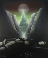 Yves Bady AL-Dahdah (1942) - Dornenfrau, 1981 - Surrealist
