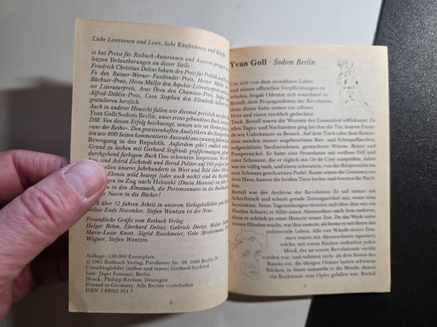 Libri: Das kleine Rotbuch Almanach 1985/86 – Usato da Walterswil BE venduto da Lonitti 2