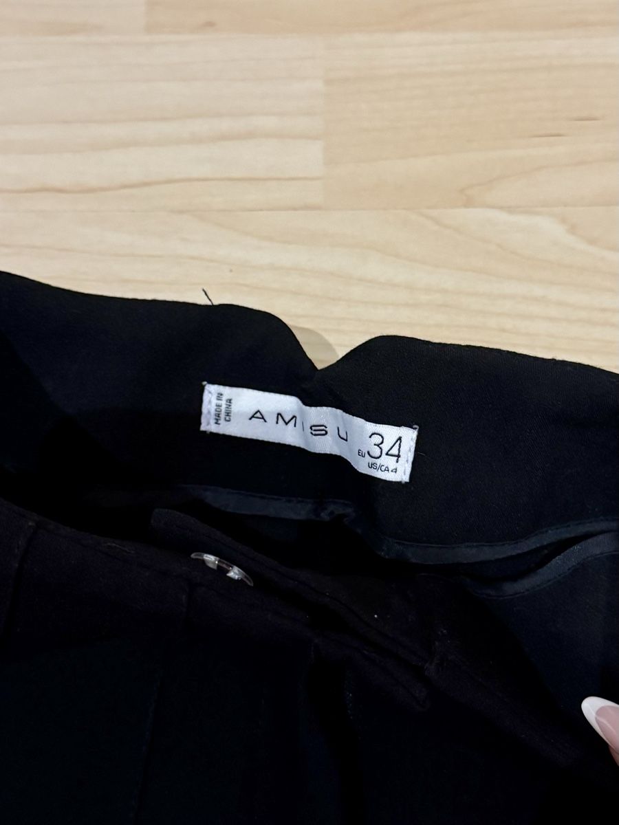 Hosen: Stoffhose, schwarz (Grösse 34) – Neu (gemäss Beschreibung) aus Tuggen von jess_gls06 1