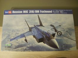 *** HOBBY BOSS Bausatz: RUSSIAN MIG 31 1:48 Fabrikneu ***