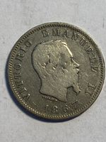Royaume d’Italie, 1 Lira 1867 argent
