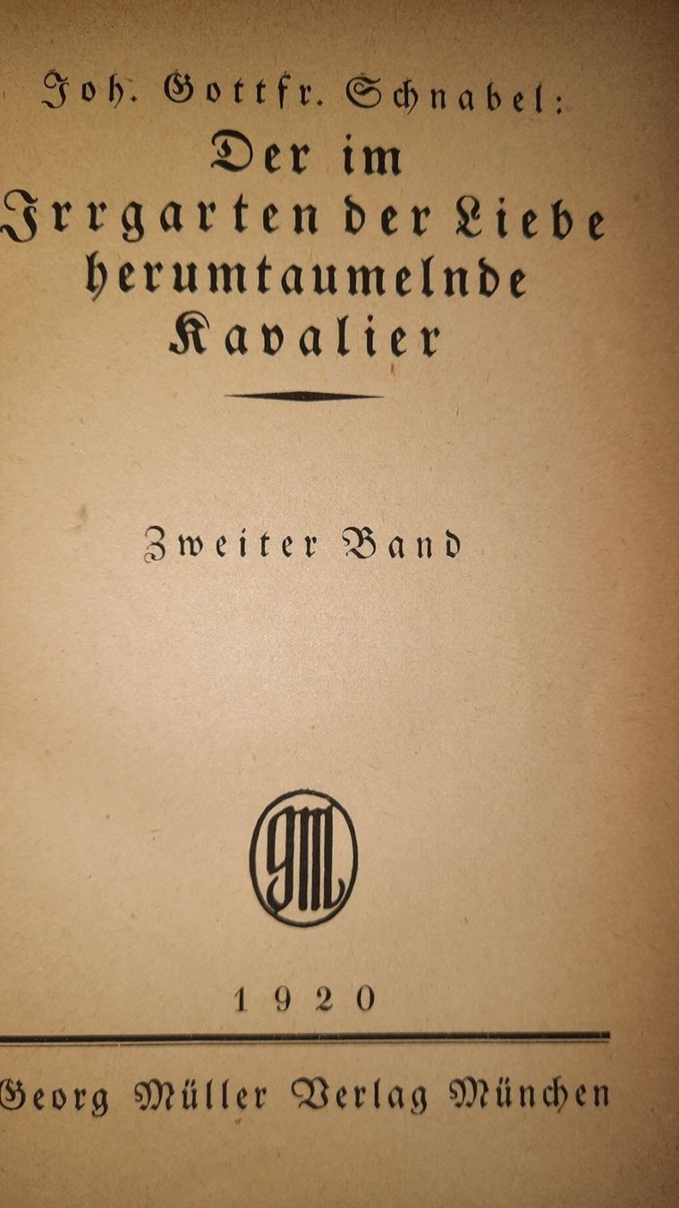 Bücher: IM IRRGARTEN  DER LIEBE  HERUMTAUMELNDE – Gebraucht aus zürich von gabab 7