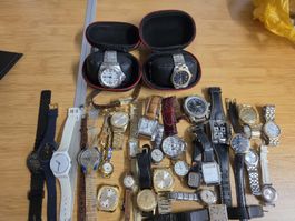 lot de montre Omega Bulova Tissot Etc 