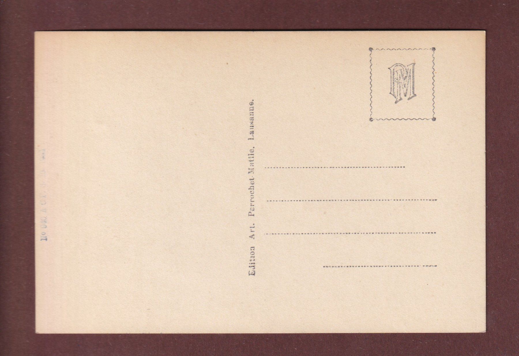 Cartoline postali: Château du CHÂTELARD - Rochers de Naye – Usato da Pully venduto da nicecards-shop 1