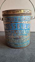 Vintage Nussella Kochfett Dose mit Deckel Rapperswil SG