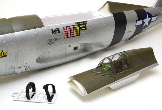 FMS Modellismo RC: FMS P-47 Thunderbolt Razorback PNP - 150 cm – Nuovo e nell'imballaggio originale da Marbach SG venduto da Clink 3