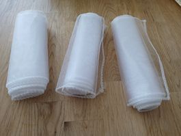 Rouleaux en tissu 68x, décoration chaises mariage