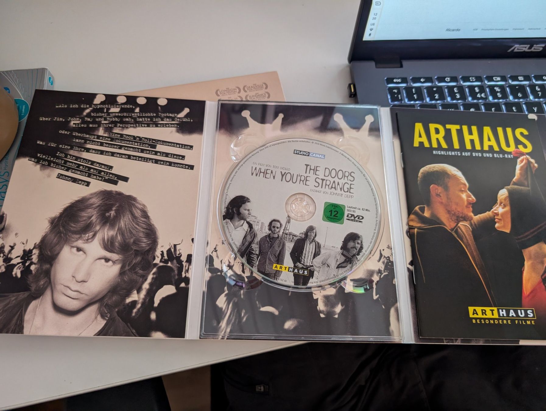 Alle DVDs: The Doors - When You're Strange - Arthaus DVD – Gebraucht aus Hünenberg See von SpecialEditionGaming 1