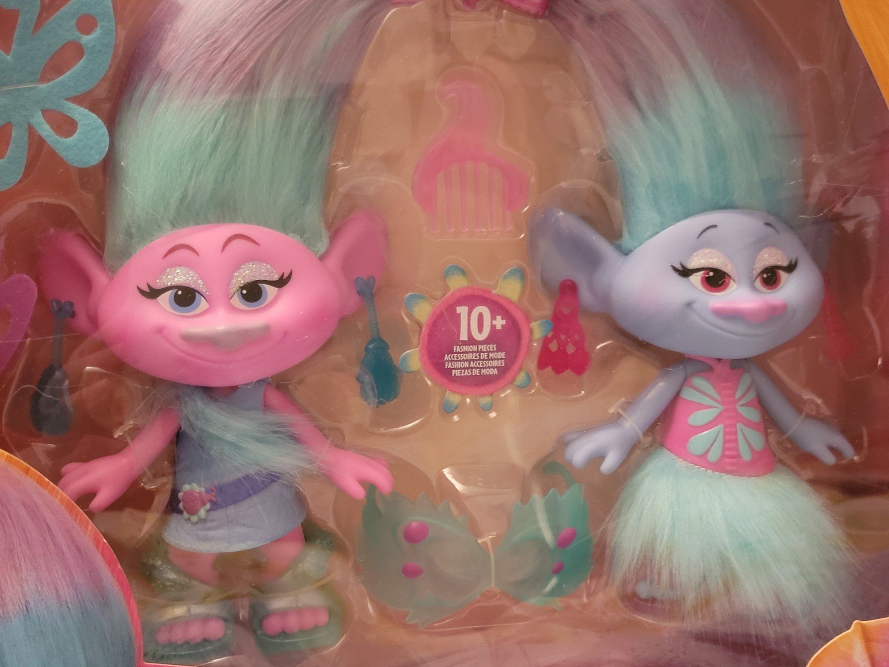 Spielzeuge: Trolls Zwillinge Satin und Chenilles  figur – Neu und originalverpackt aus Windisch von mku_gt55 4
