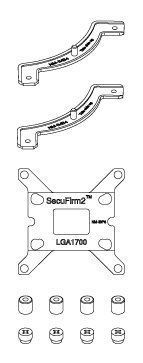 PC: Noctua Sockel 1700 83mm Mounting Kit – Nuovo e nell'imballaggio originale da St. Gallen venduto da Fura2 2