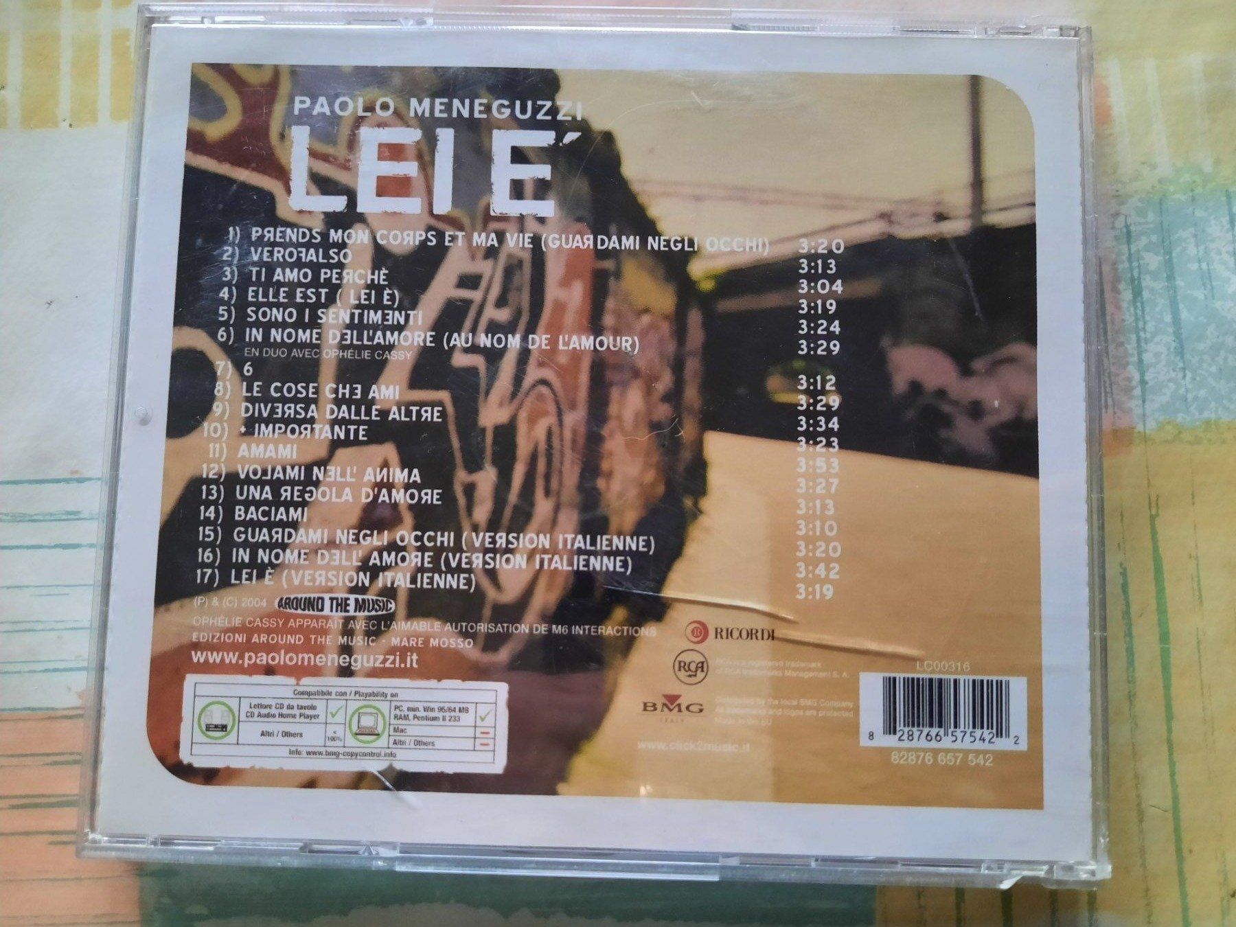 CDs: CD Paolo Manguzzi - Lei è – D'occasion à Pully par bro_n52j 1