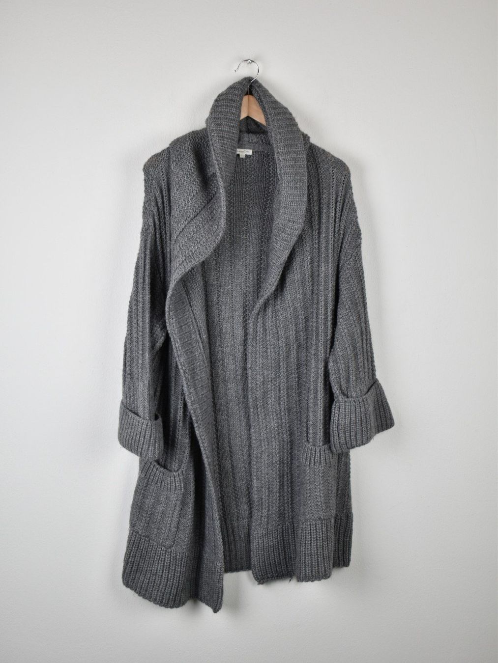 Massimo Dutti Giacche: Massimo Dutti Strickjacke Gr.L, grau – Nuovo (secondo la descrizione) da Nürensdorf venduto da 2ND_STORY