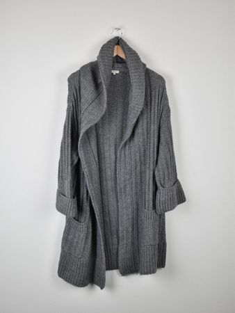 Massimo Dutti Strickjacke Gr.L, grau