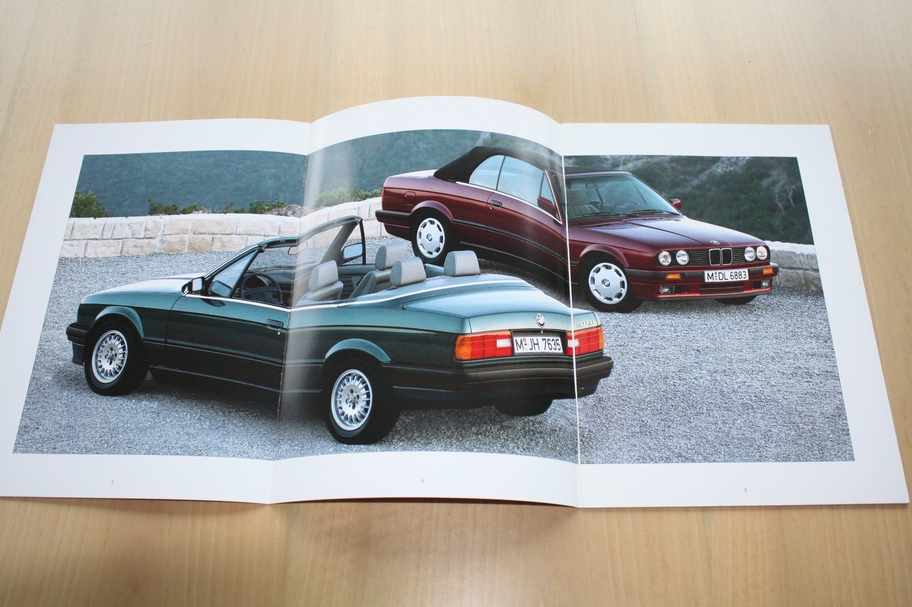 BMW Documents: BMW 3er Cabrio Prospekt 1993 – D'occasion à Wikon par erwin400 1