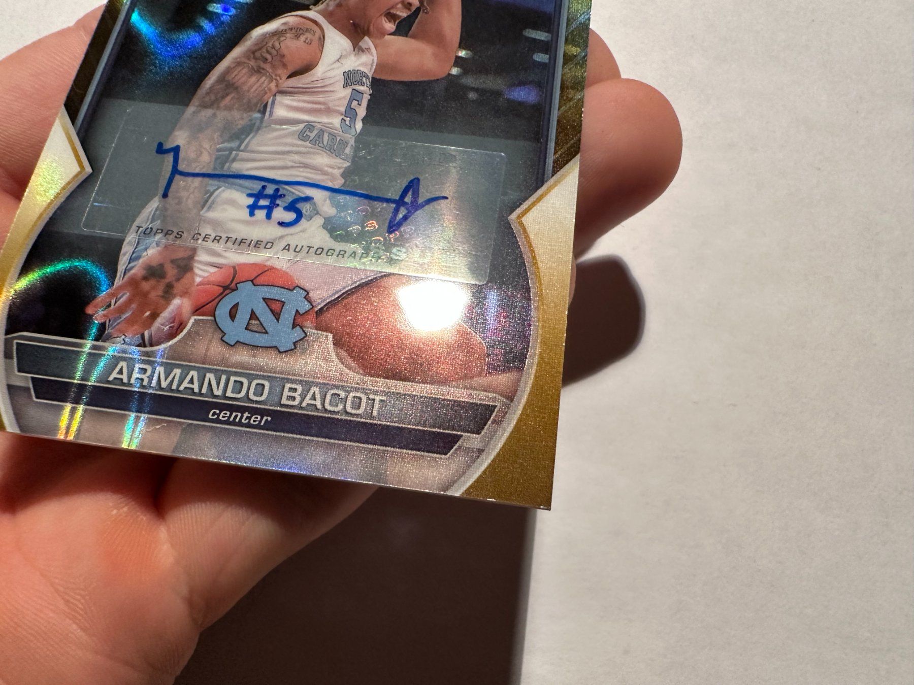 Topps Carte collezionabili: 2023 Topps Bowman Armando Bacot Auto 14/50 – Usato da Hagendorn venduto da Pokecollectorch 1