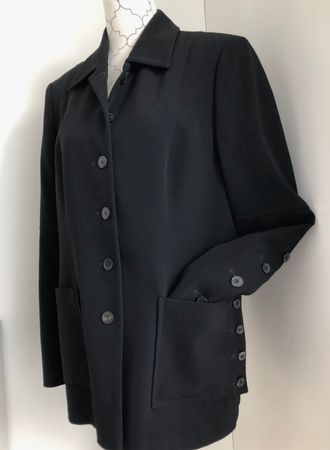 Hochwertiger Blazer Jacke ZONA 42 schöne Details neuwertig