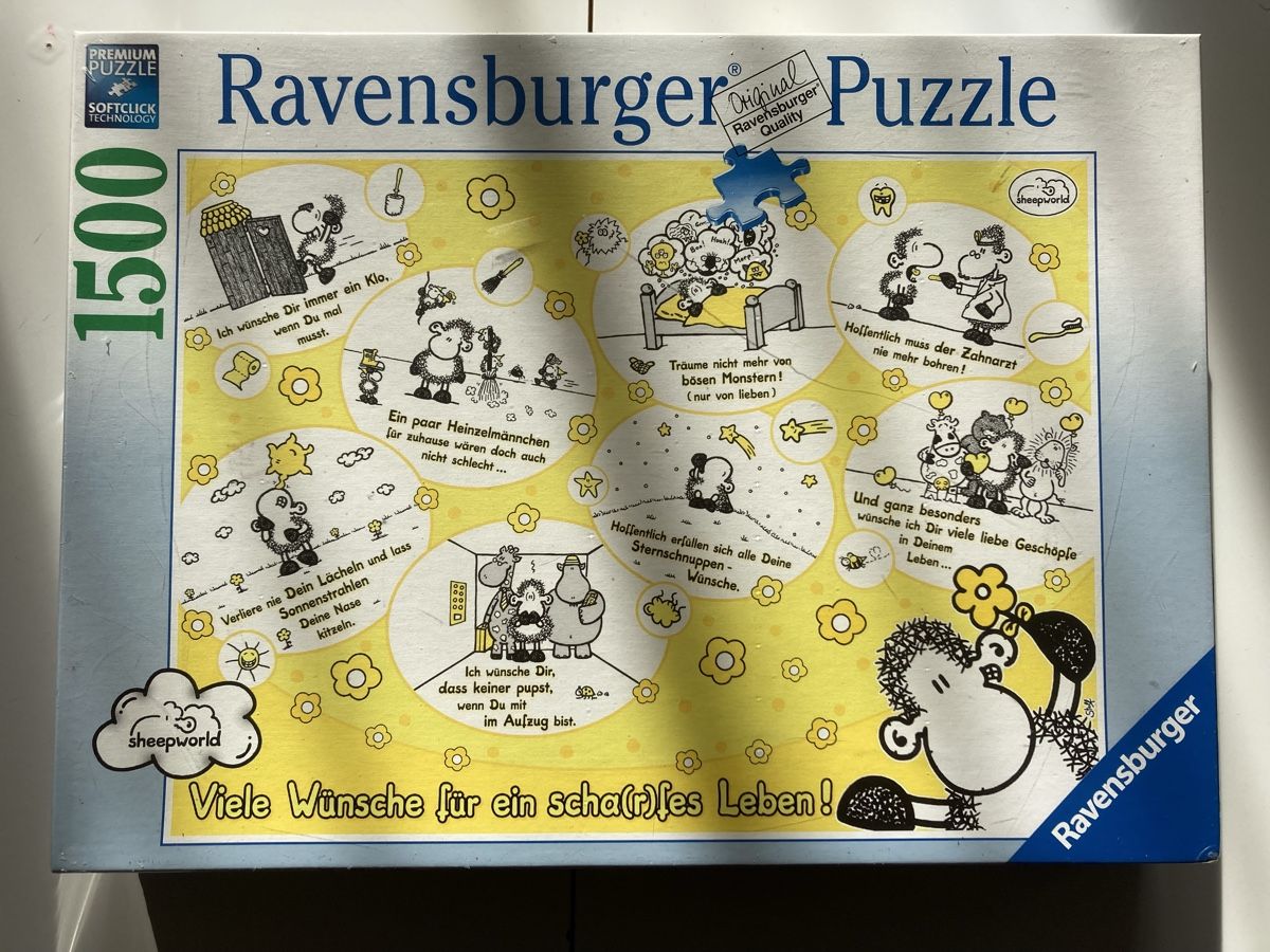 Ravensburger Puzzle: Sheepworld Puzzle – Nuovo e nell'imballaggio originale da Winterthur venduto da Whitefish