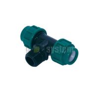 PE T-Kupplung 25-25-1 Zoll A.