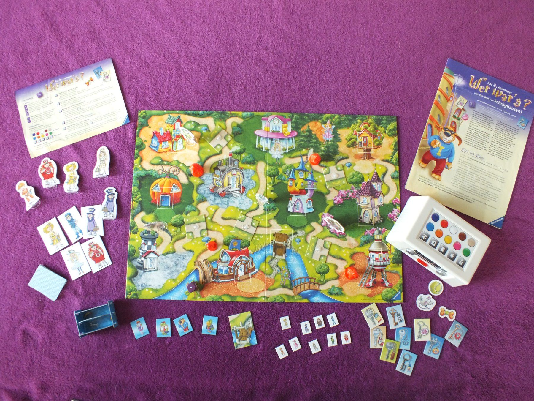 Ravensburger Giochi: Ravensburger Spiel - Wer war's ? - Das 2. Abenteuer – Usato da Müllheim Dorf venduto da Seeeule01 2