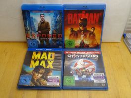 Mad Max / The Batman / Exposed / Ghostbusters, Blu-Ray