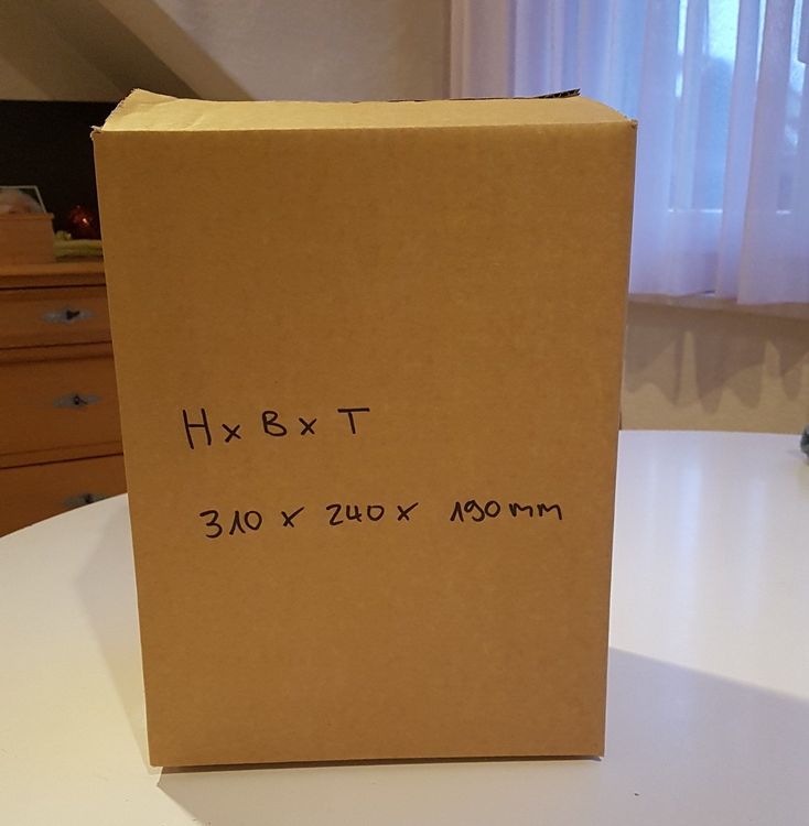 Versandkartons 2 Wellig Wellpappe Kartons 350x250mm 150 Stück