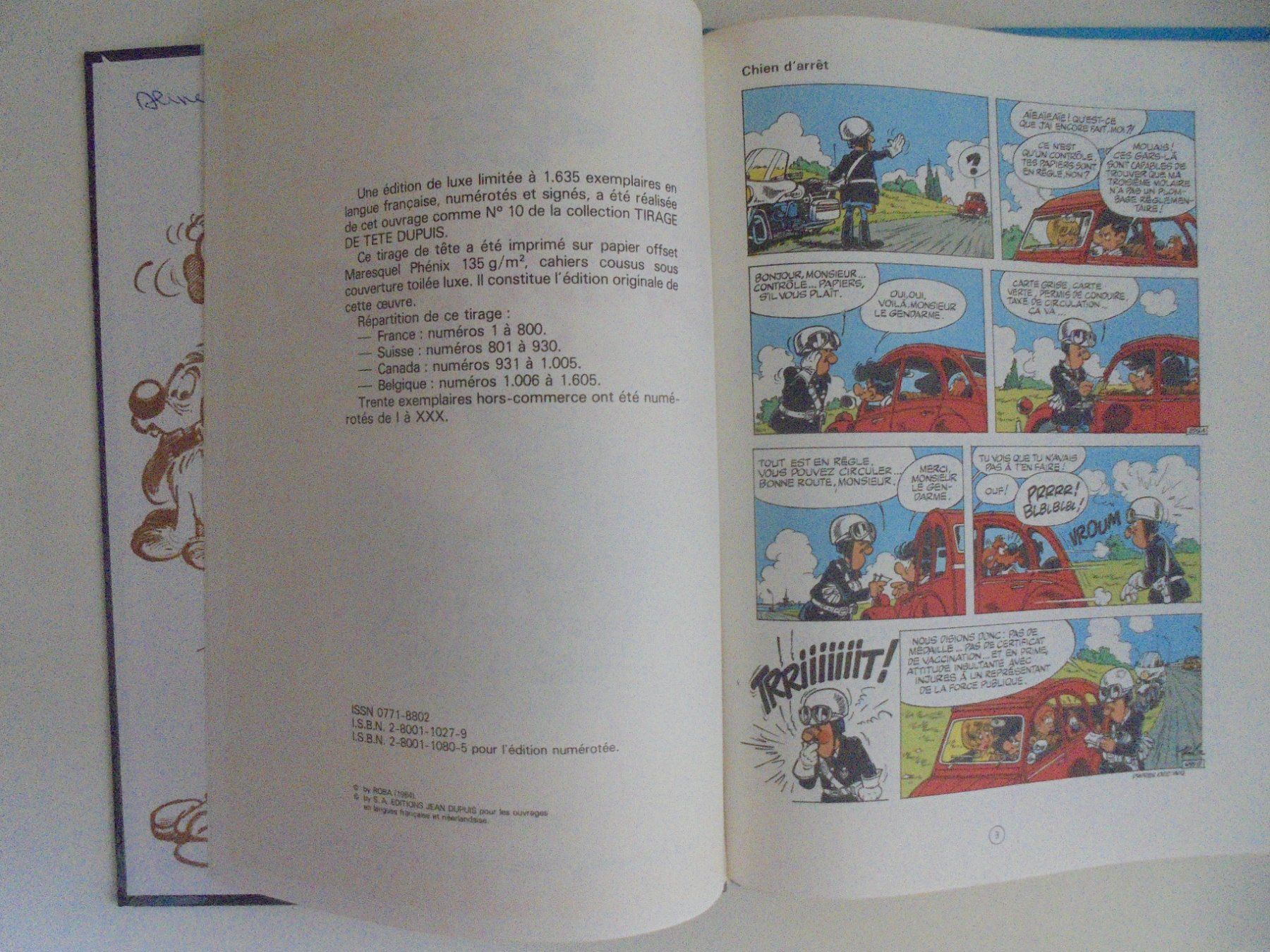 Fumetti: Boule et Bill " 20) Strip-Cocker " Dargaud E.O 1984 – Usato da Eclépens venduto da Consuelo 2