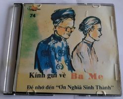 Rare Vietnamese CD Kính gửi về Ba Mẹ - Le Thu Dalena Vu Lan