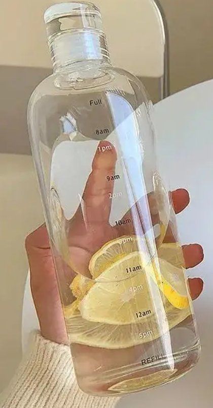 Gas-Geräte & -Technik: Trinkflasche GLAS mit Zeitmarkierung - 500ml – Neu und originalverpackt aus Jona von j1duerst 2