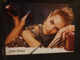 Julia Dietze - handsigniert