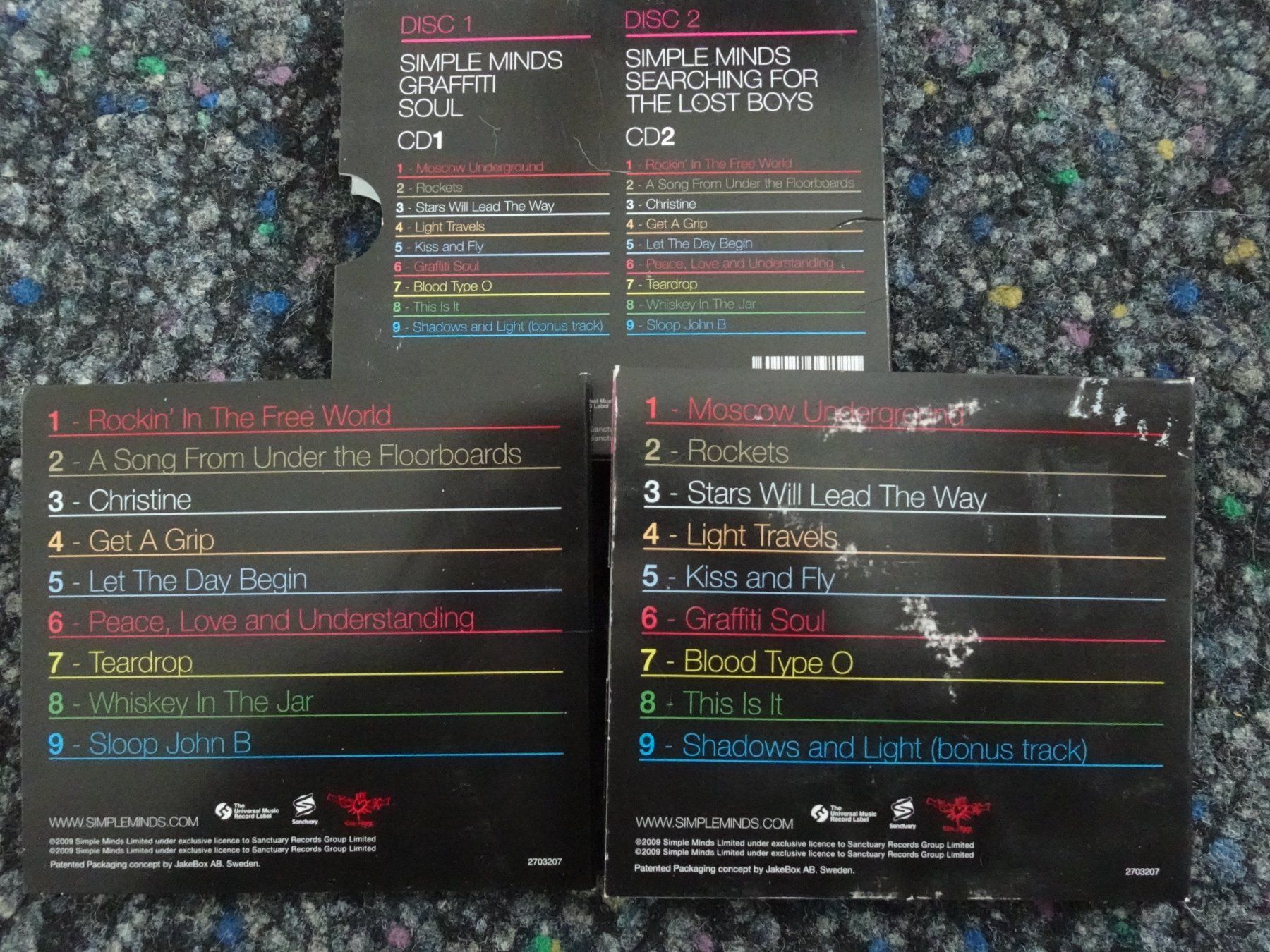 CD: Doppel-CD : Simple minds – Usato da Lotzwil venduto da Kiddis 1