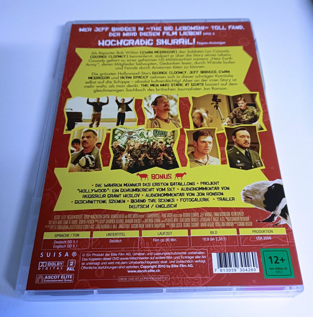 Tutti i DVDs: Männer die auf Ziegen starren – Usato da Köniz venduto da Movieportal007 1