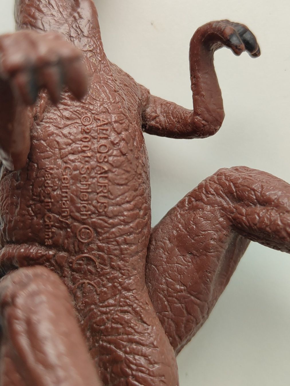 Schleich Statuette: Schleich Allosaurus Dinosaurier 2001 – Usato da Thalwil venduto da FigurenFreunde 2
