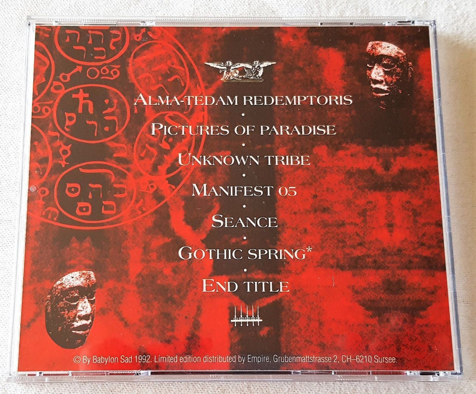 CDs: Babylon Sad ‎– Kyrie - CD - 1992 - Rare First Press – D'occasion à Uster par Zardodel 1