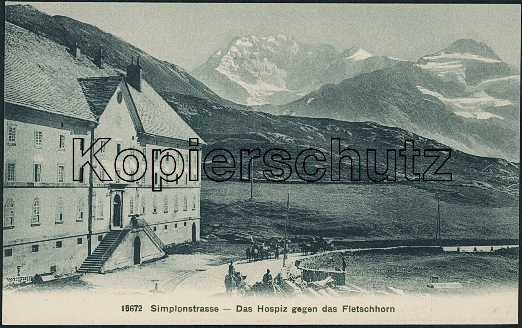 Cartoline postali: VS Simplon Hospiz - Pass - Postkutsche - Kutsche – Nuovo (secondo la descrizione) da Schindellegi venduto da masutka7