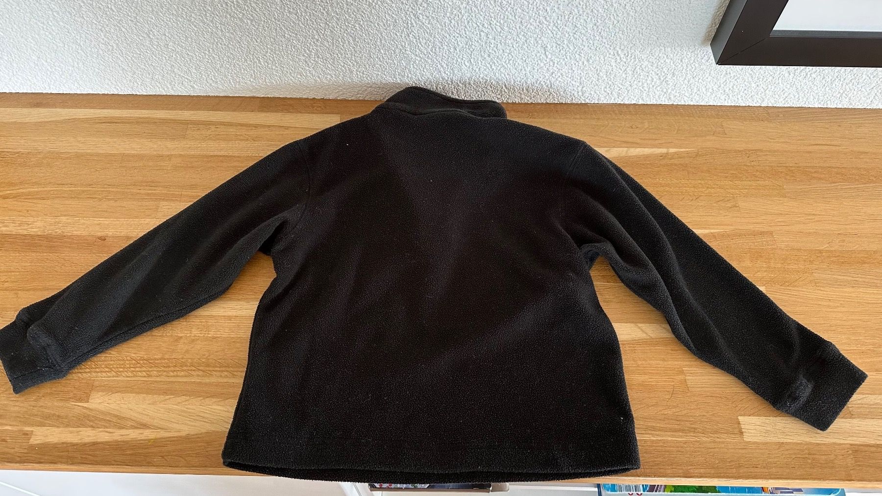 Maglioni & Felpe: Faserpelz Pullover mit Zipper schwarz Extend Gr 110 – Usato da Winterthur venduto da Secondhand-Family 2