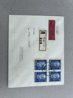 FDC Ersttagsbrief 1932 Gotthardbahn (Welti) Viererblock