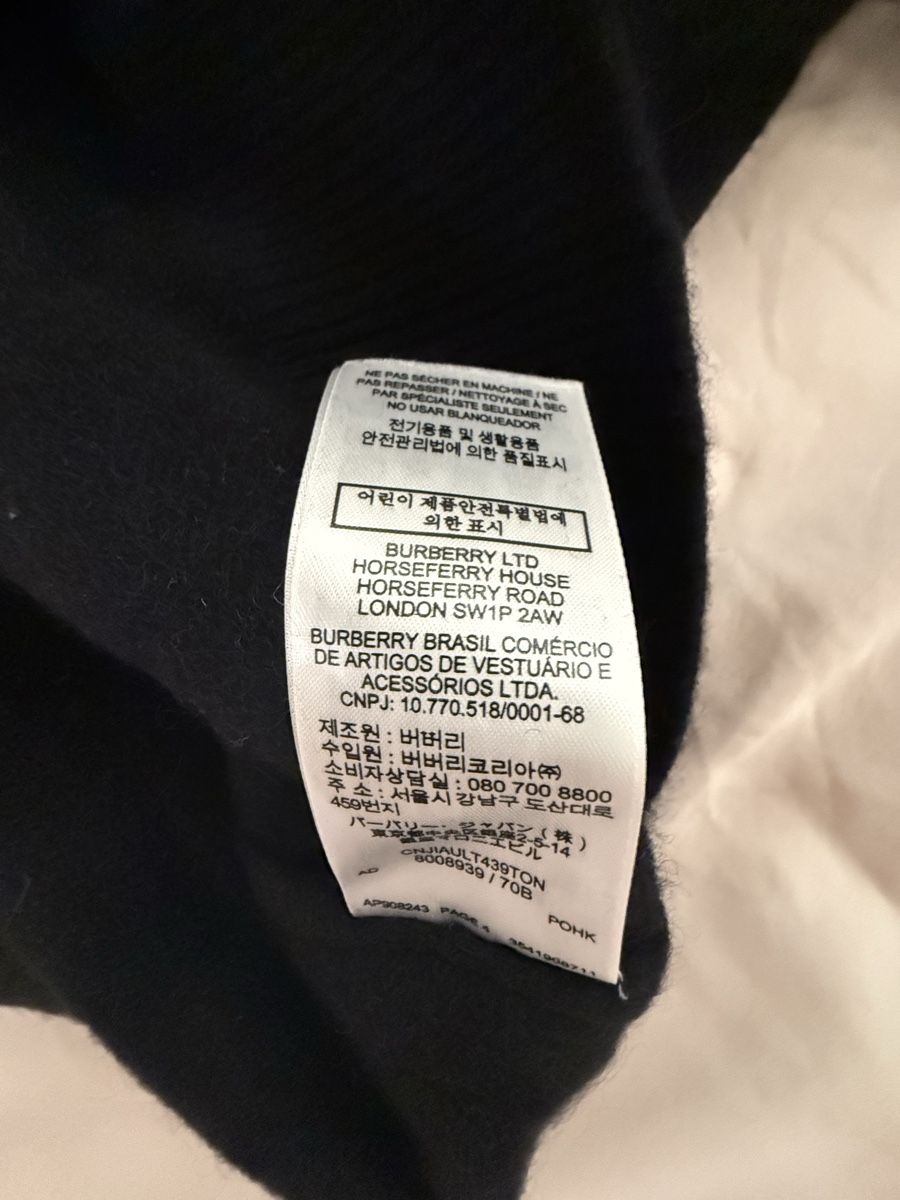 Burberry Maglioni & Felpe: Burberry Kaschmir Pullover schwarz  Grösse S – Usato da Meilen venduto da Dievondort 4
