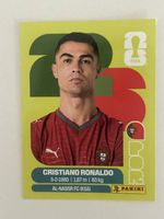Cristiano ronaldo panini sticker 