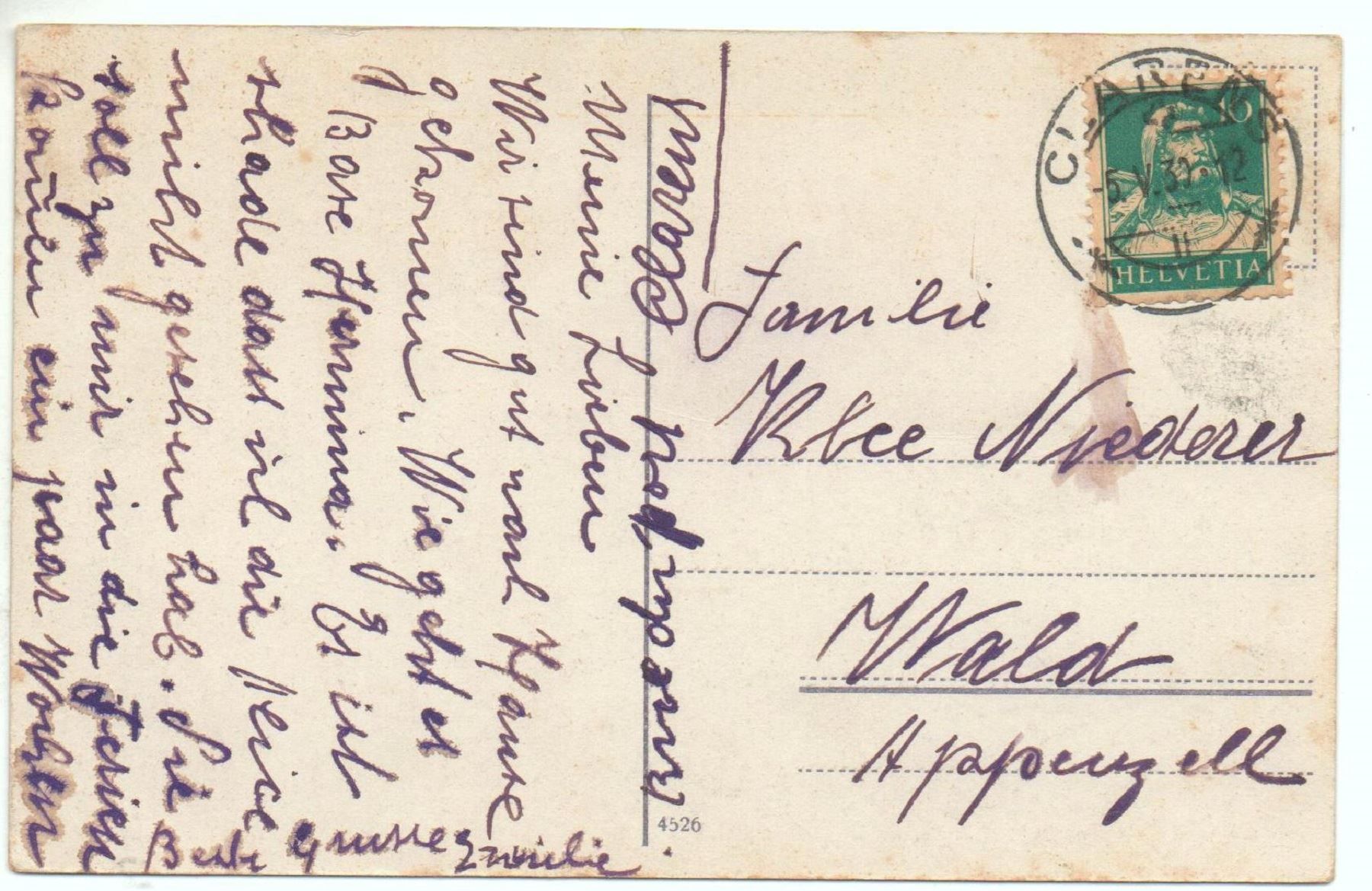 Cartoline postali: TERRITET Chillon et les Dents du Midi – Usato da Jona venduto da philajona 1