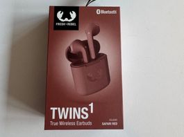 Fresh Rebel Twins 1 True Wireless Earbuds Safari Red
