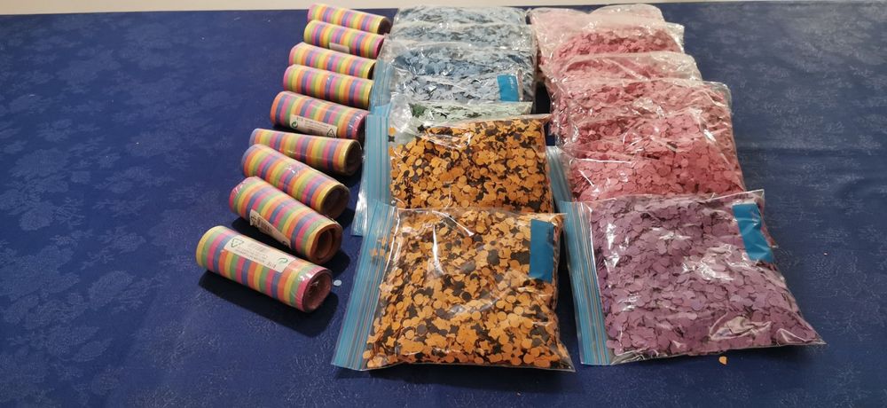 100g Herz Konfetti Bunt - 10 Farben Seidenpapier Konfetti Für Hochzeit & Geburtstag