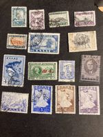 Griechenland 1927/1930 Lot alte Briefmarken gestempelt 2
